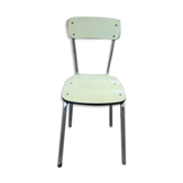 Vintage yellow formica chair 60