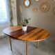 Vintage rosewood round table