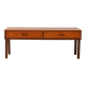 Scandinavian low teak entry cabinet, 1960s