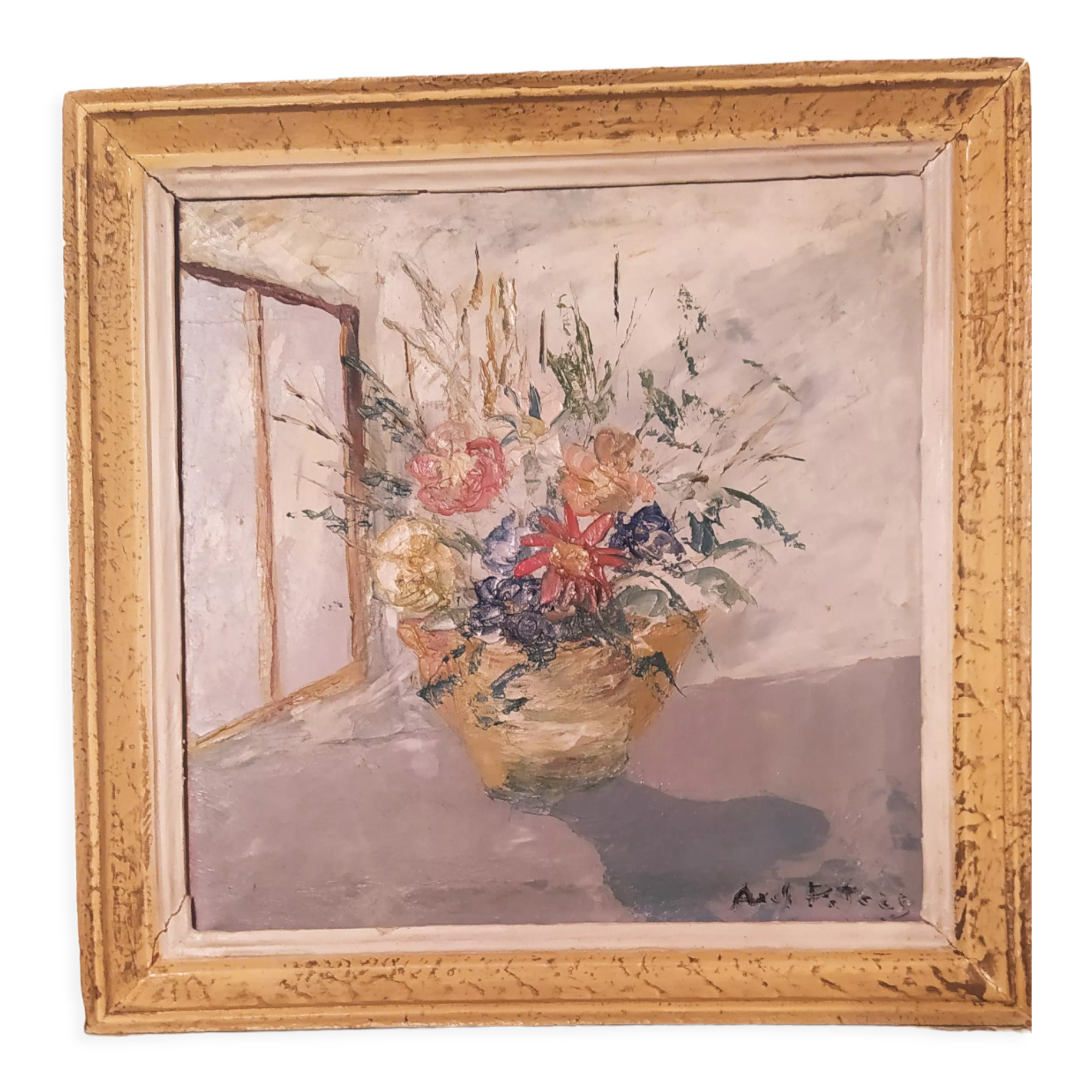 Tableau le bouquet Axel Peters (1863-1942)
