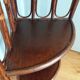 Wicker rattan corner shelf neck