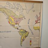 Old geography solar map 1960