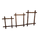 Old bamboo mirror