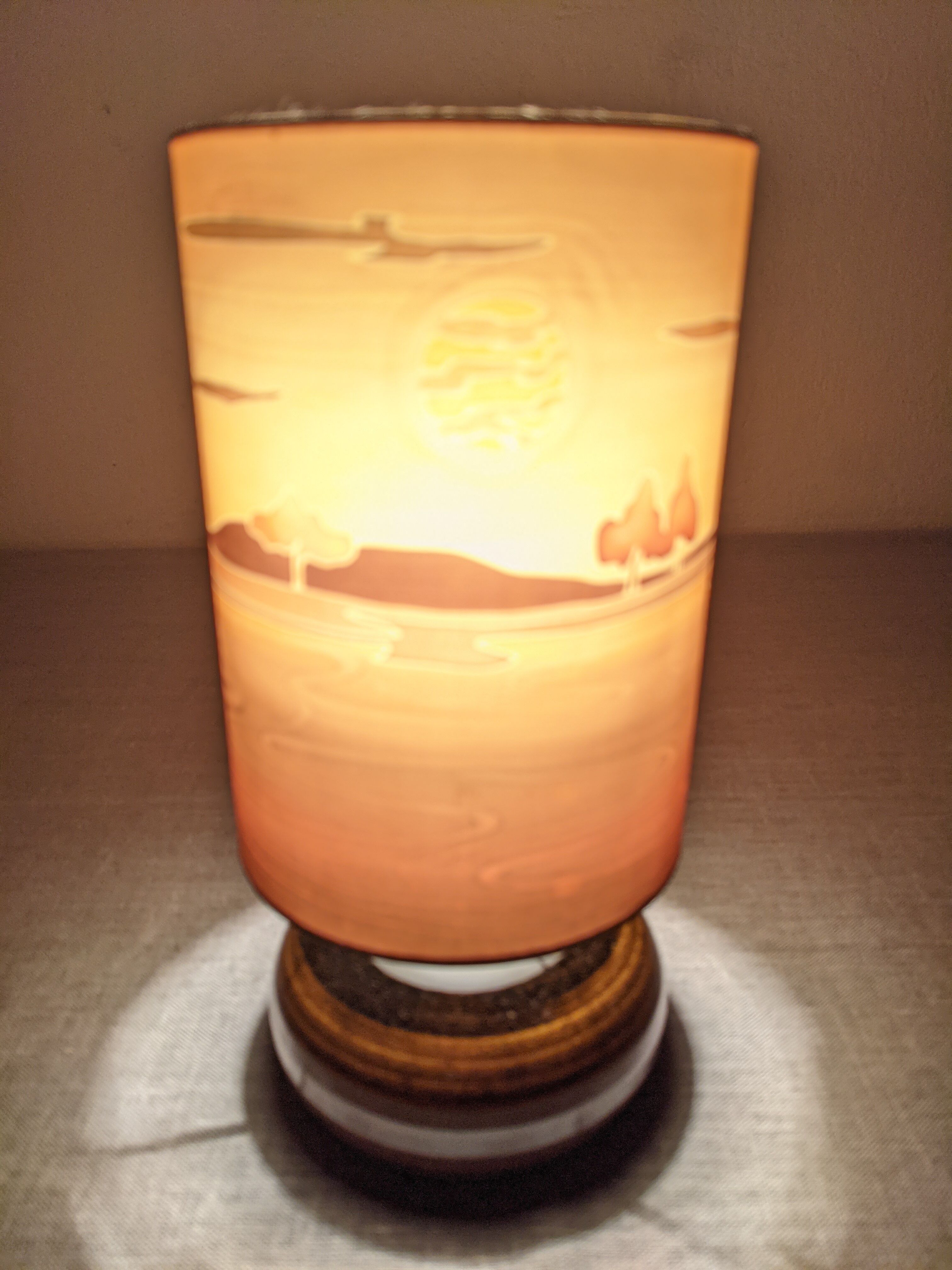 Vintage bedside lamp