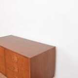 Danish oak chest of drawers