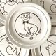 Esso Advertising Dessert Plates