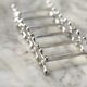 Set of 6 silver metal knife rests in the Letang Remy style