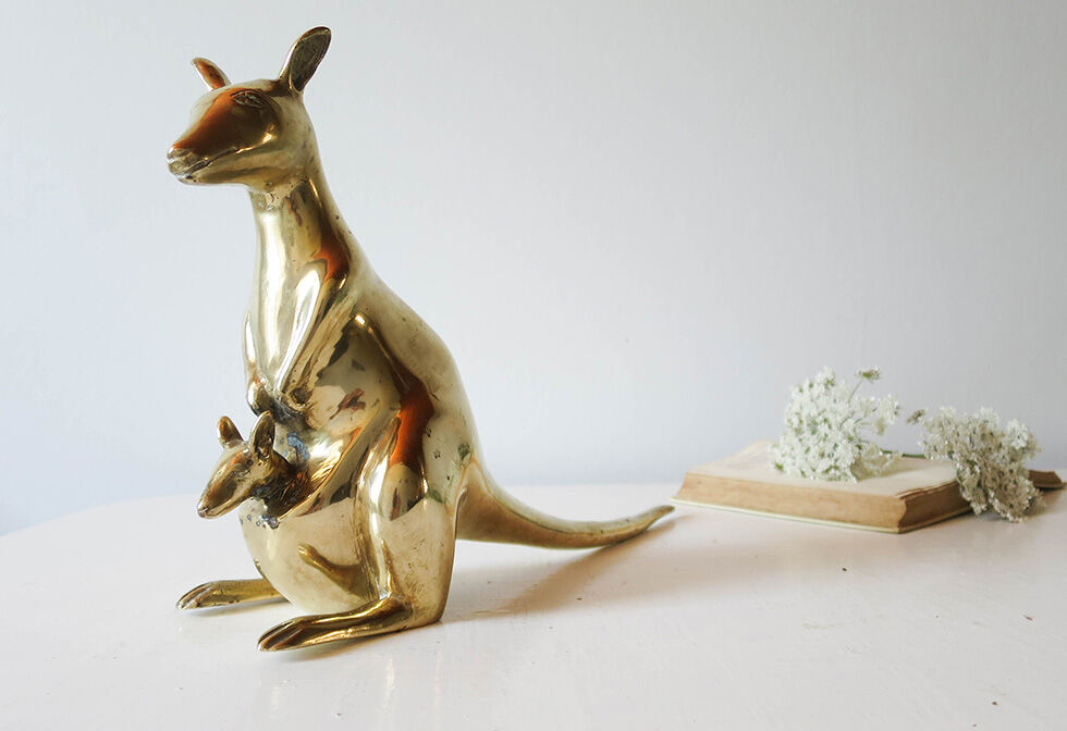 Brass kangaroo
