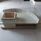 Travertine coffee table