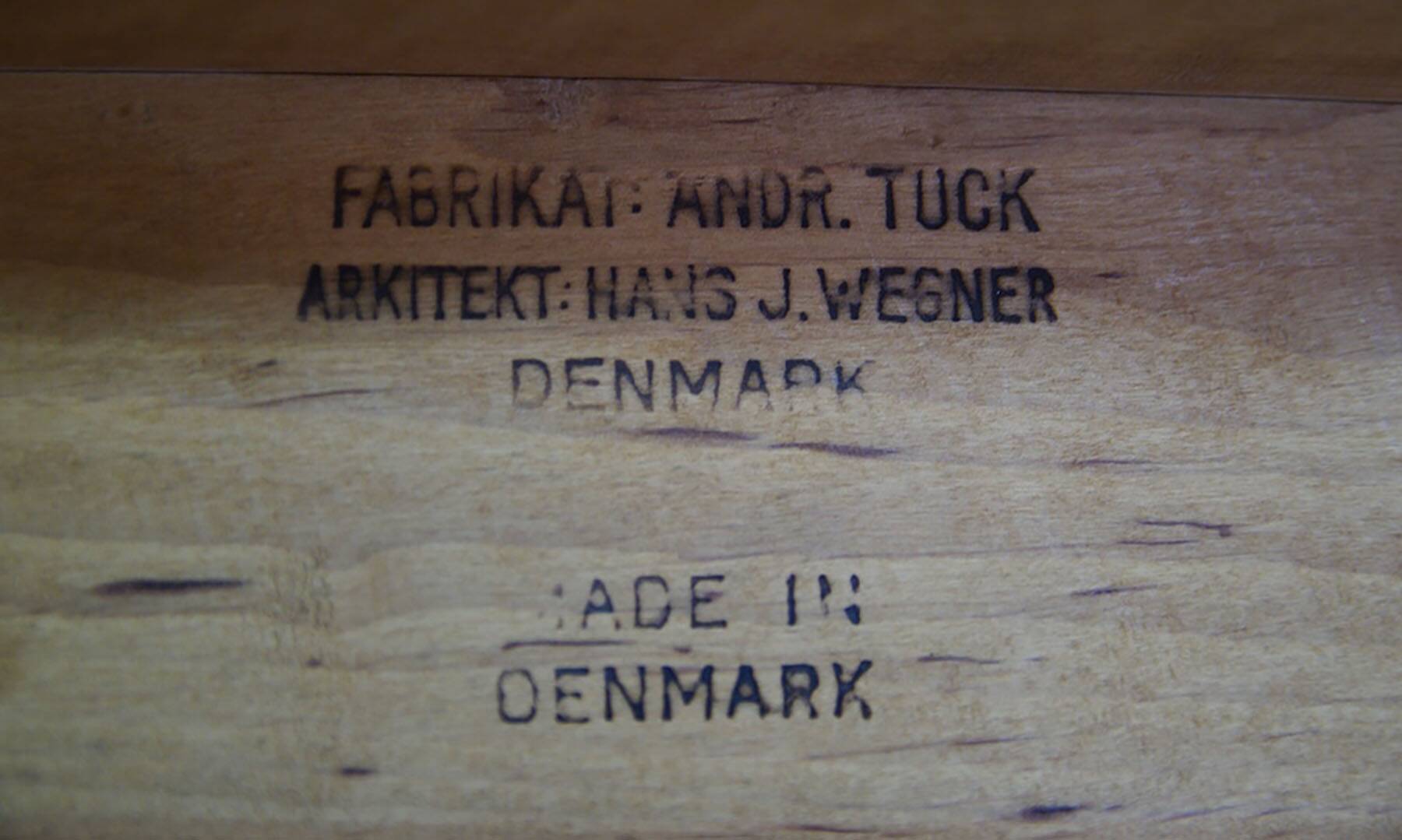 Wooden table, model AT-312, Danish design, 1960s, designer: Hans J. Wegner,