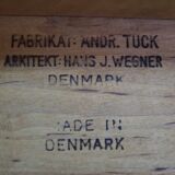Wooden table, model AT-312, Danish design, 1960s, designer: Hans J. Wegner,