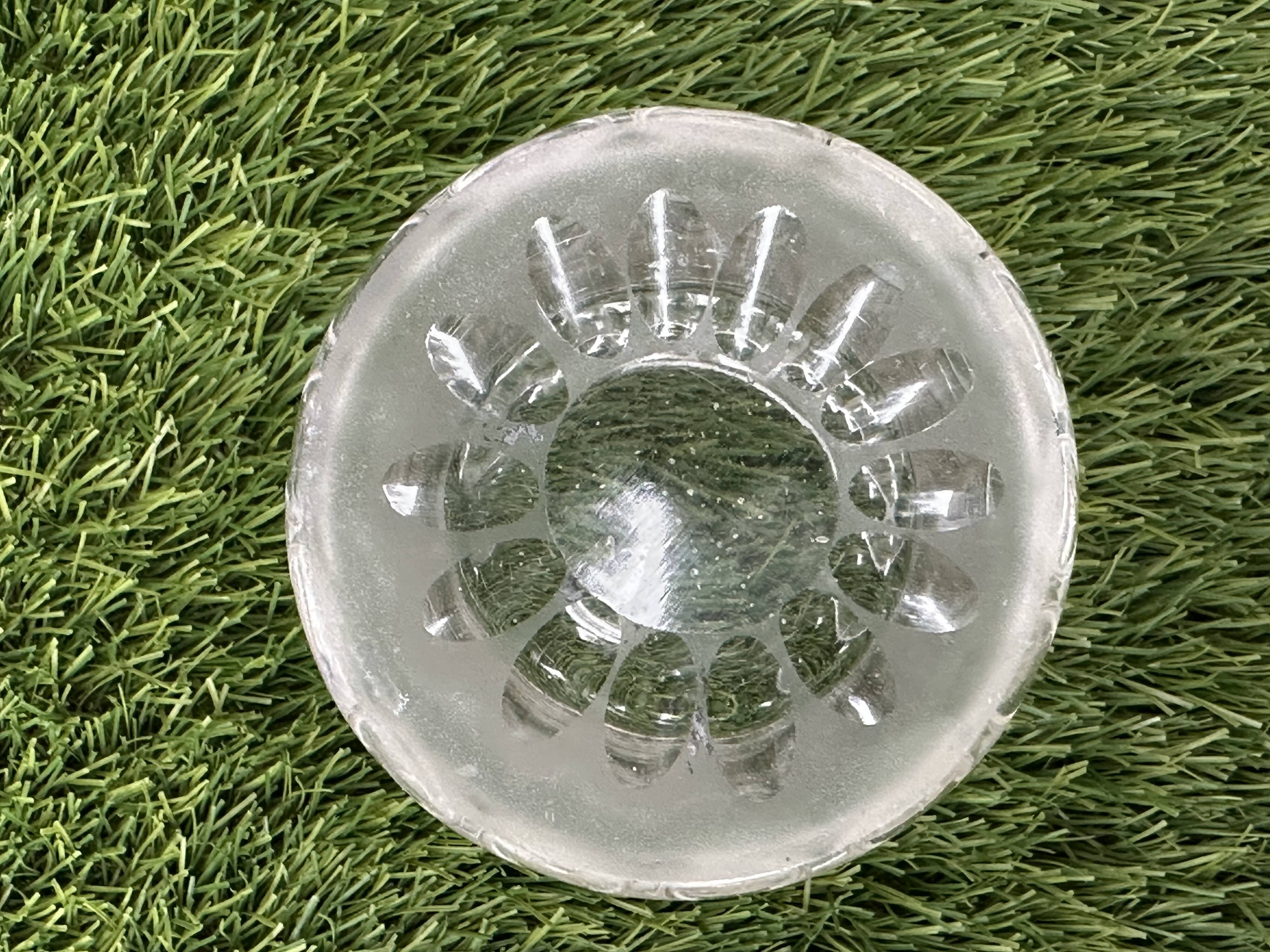 18th century crystal sugar shaker