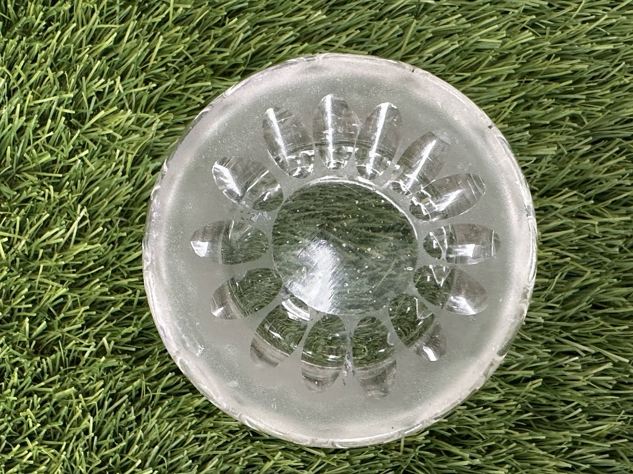 Saupoudreuse à sucre en cristal, XVIIIème siècle
