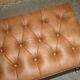 Chesterfield XXL leather sofa hand-dyed