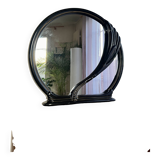 Art Deco round mirror