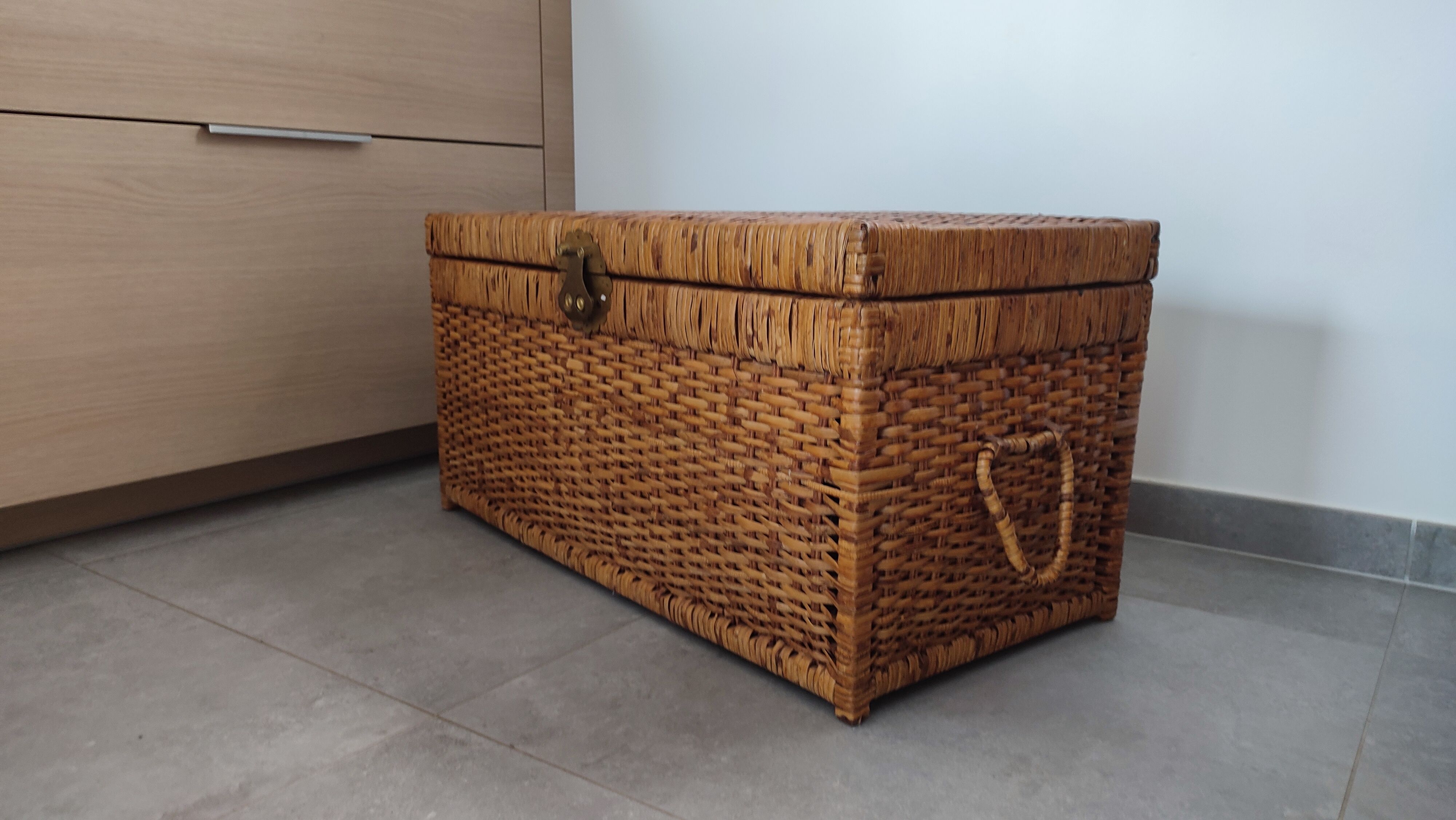 Wicker trunk