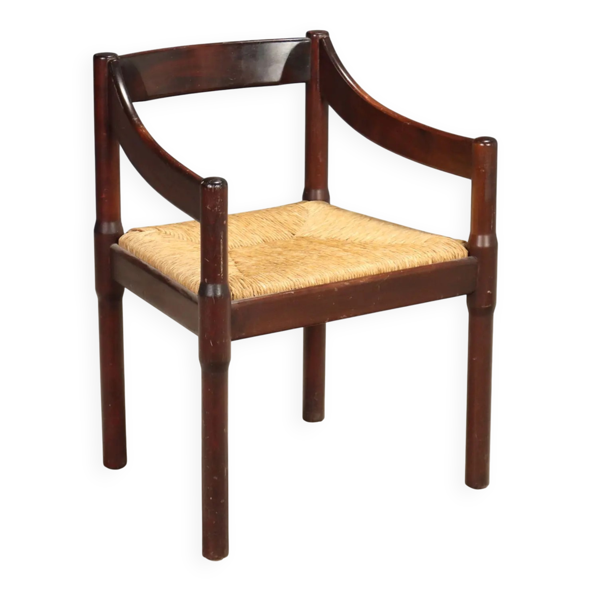 Carimate chair Cassina vintage design V. Magistretti 1960s