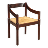 Chaise Carimate Cassina vintage design V. Magistretti, années 1960