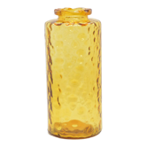 1970s honey glass vase, Hirschberg, Germany