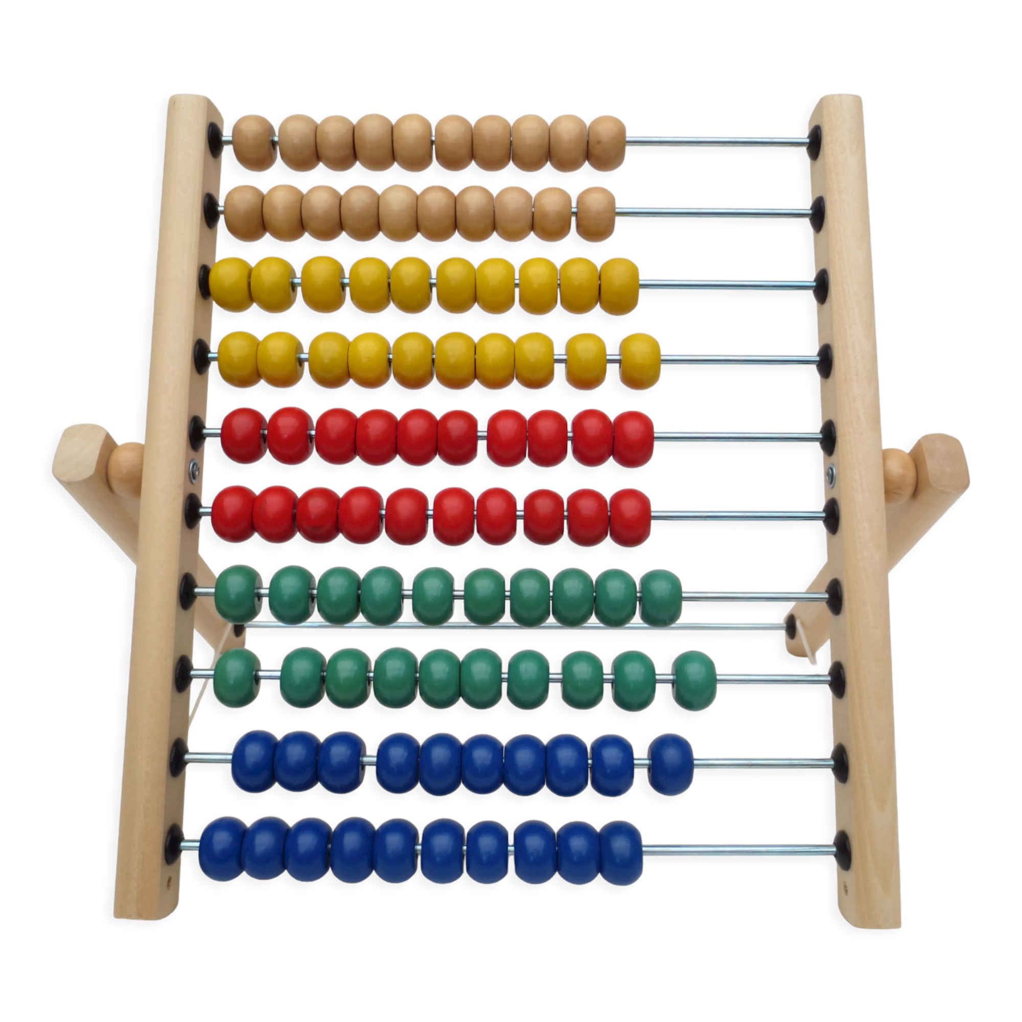 Large coloured wooden abacus for the child's learning
