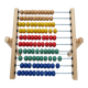 Large coloured wooden abacus for the child's learning