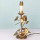 Paires de lampes "fleurs" italiennes