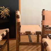 Chairs by Pierre Chapo for Maison Regain
