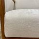 Pair of vintage wooden armchairs