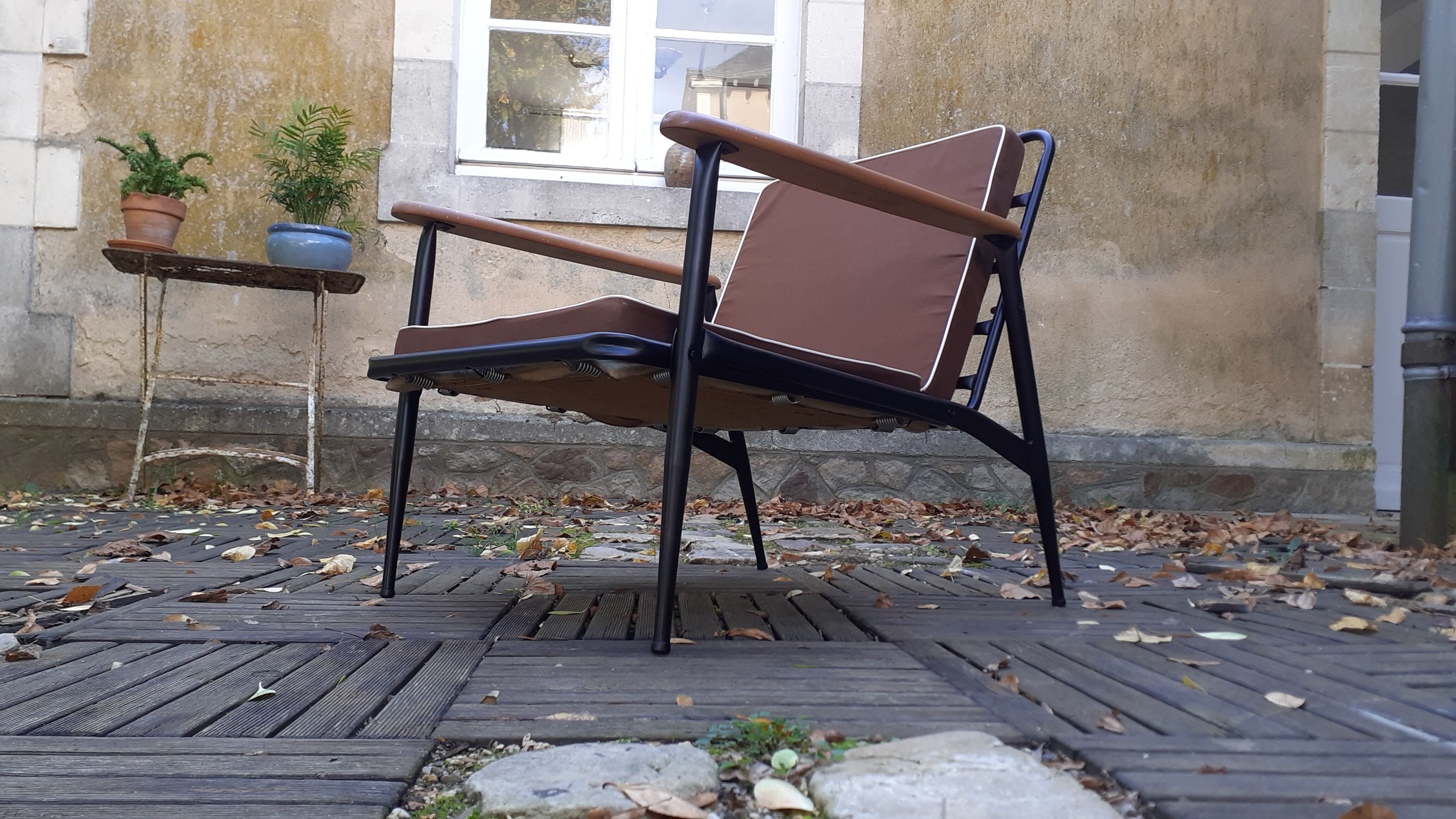 Metal chair year, 60s,  "Metalcraft"