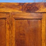 Louis Philippe wardrobe in solid elm