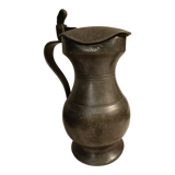 Old pewter pitcher