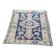 Turkish Shirvan Persian rug in knotted blue wool, 100x160cm.
