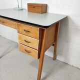 Vintage compass feet desk
