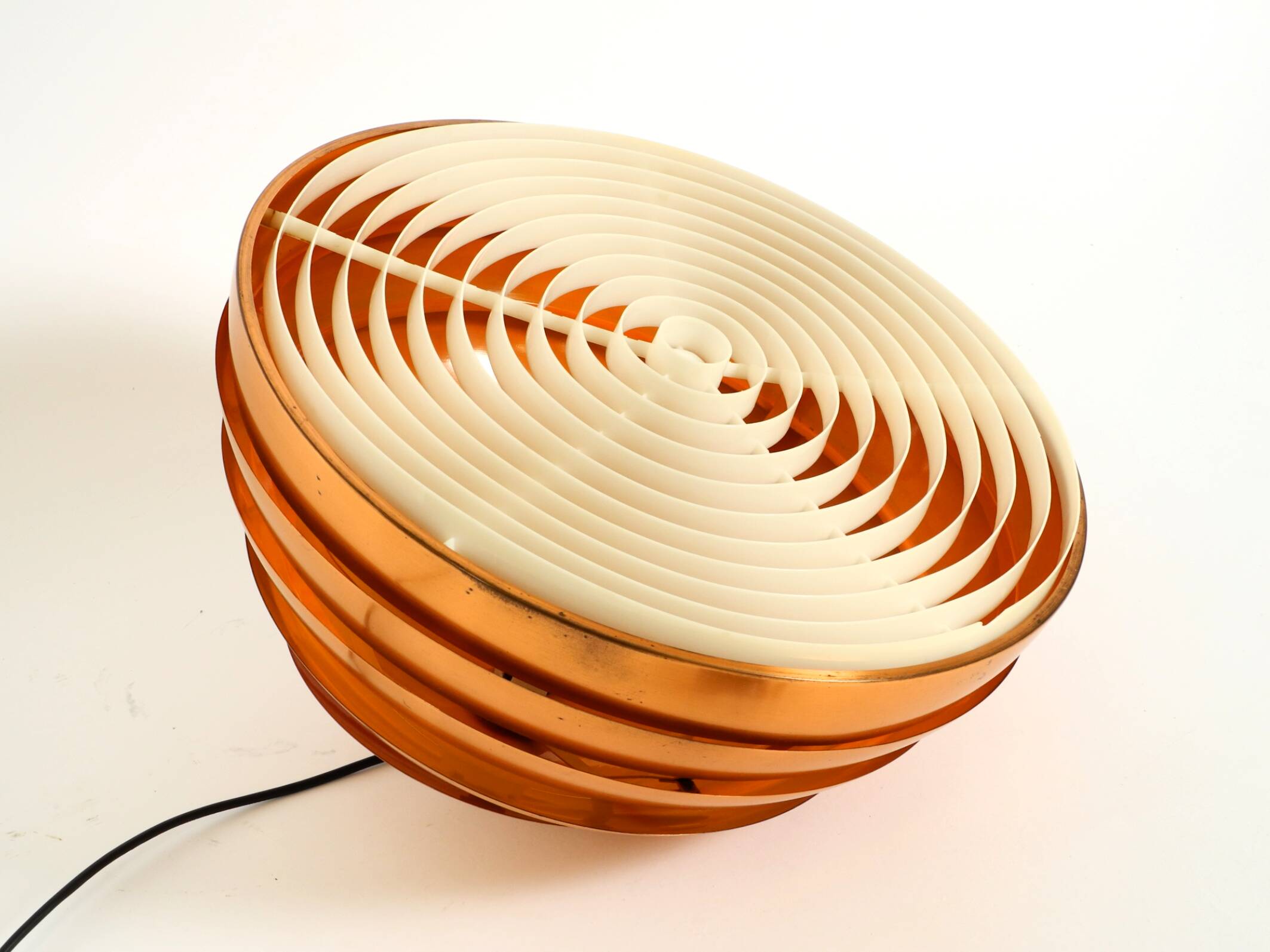 Original 1960s copper slat pendant lamp by Hans-Agne Jakobsson for Markaryd