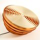 Original 1960s copper slat pendant lamp by Hans-Agne Jakobsson for Markaryd