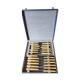 Box of 24 horn handle knives