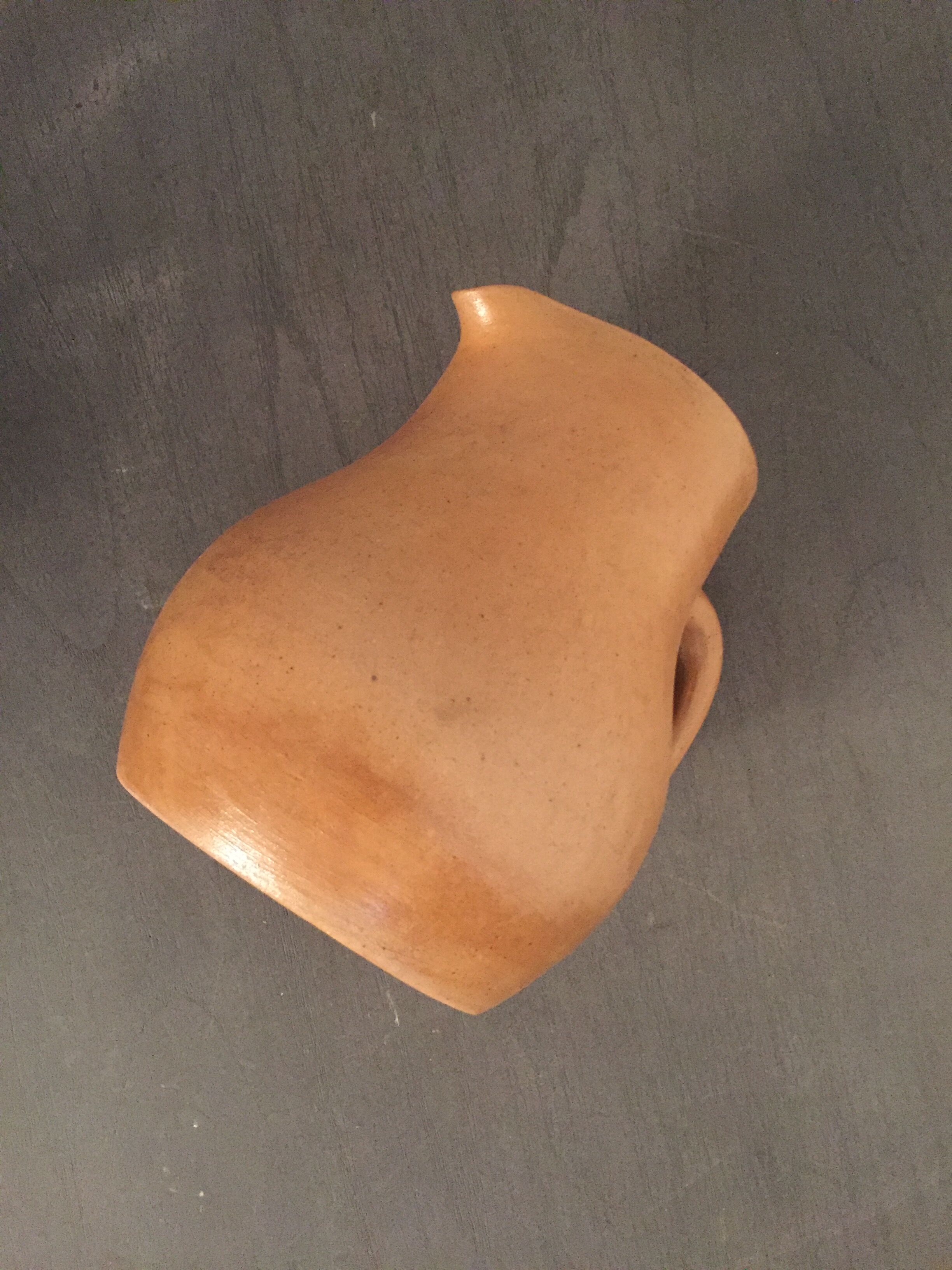 Stoneware pitcher