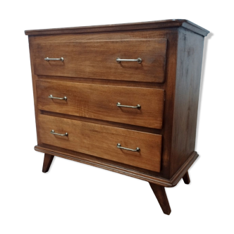 Vintage chest of drawers compass feet