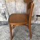 Old BAUMANN Style Bistro Chair Light Bent Wood Vintage #A595