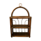 Rattan wall shelf