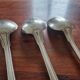 Christofle - Set of 4 Vendôme table spoons in silver-plated metal