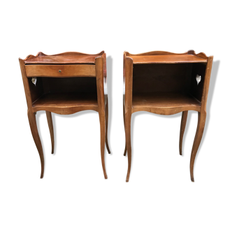 Pair of Louis XV-style bedsides