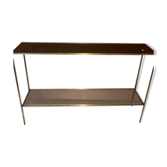 Brass console