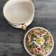 Old Italian ceramic jewellery box