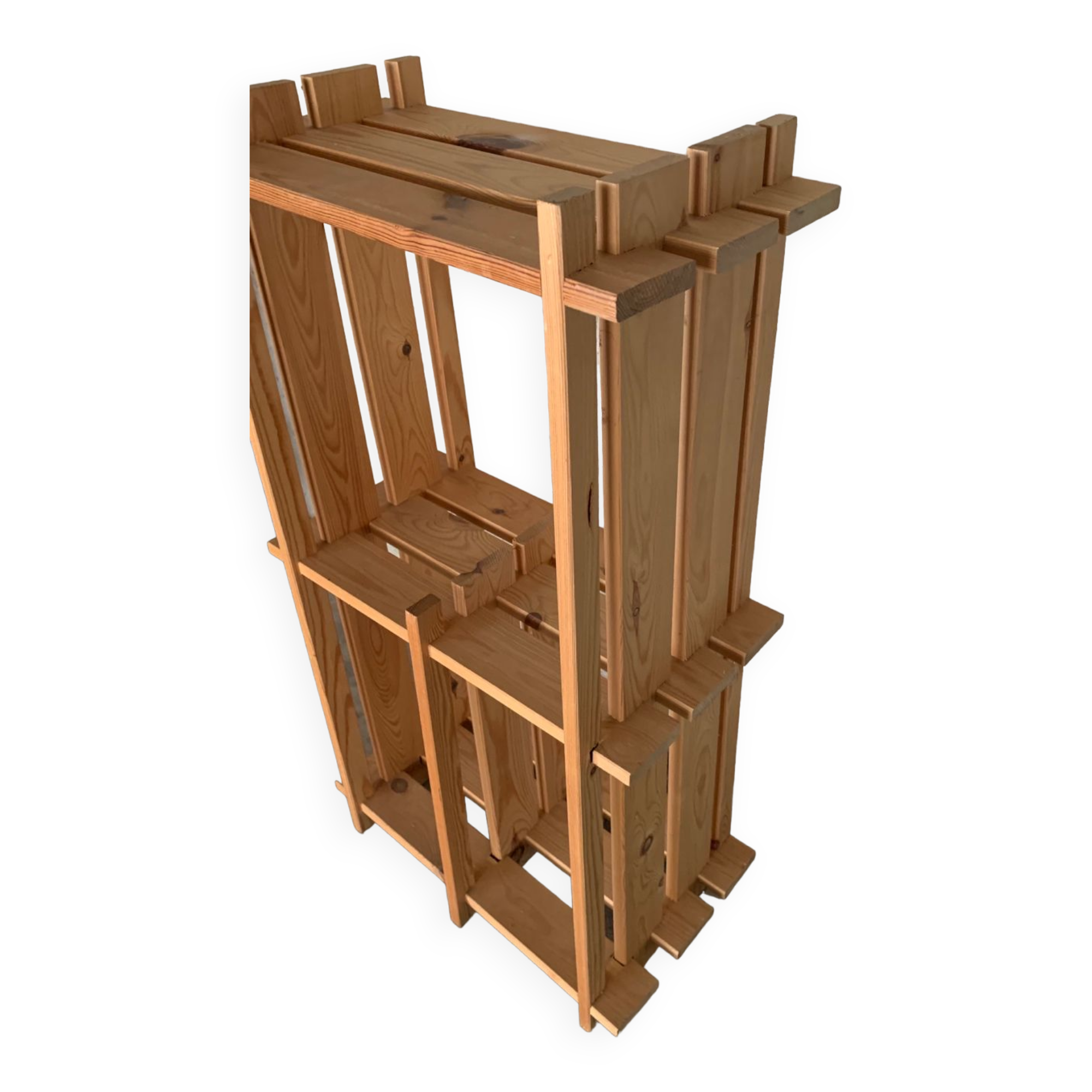 Wooden shelf to put down