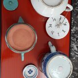 Set of 6 ancient Chinese teapots