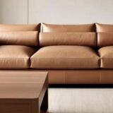 Leather sofa