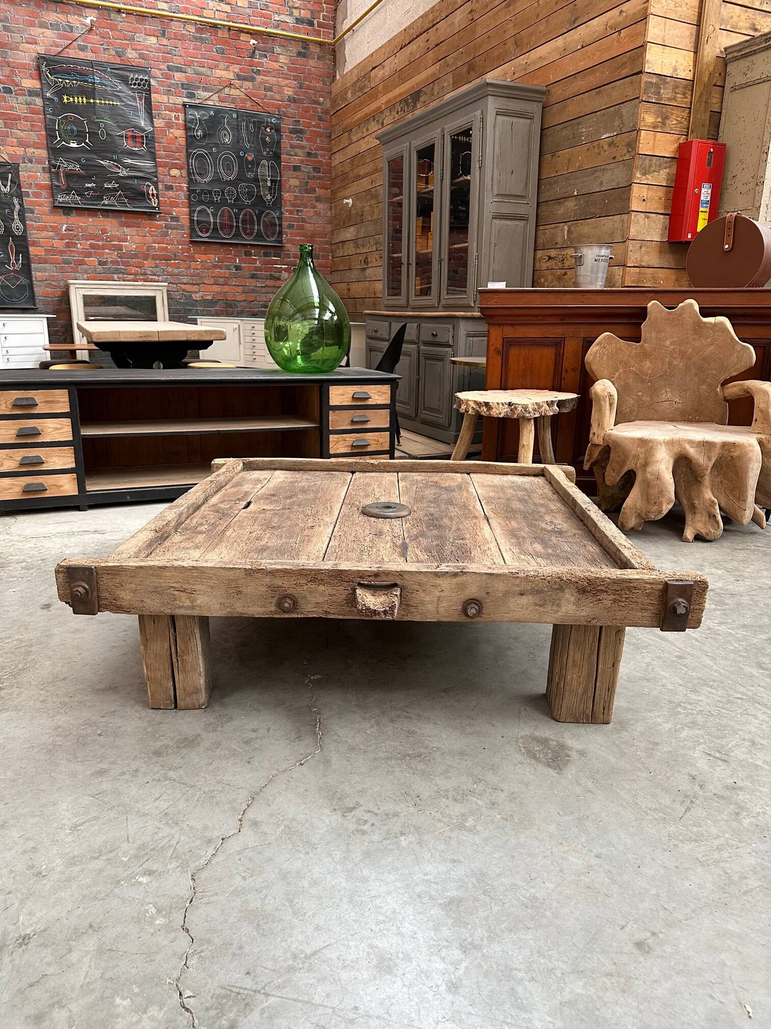 Brutalist coffee table