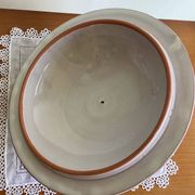 Soupière  poterie émaillée Vintage