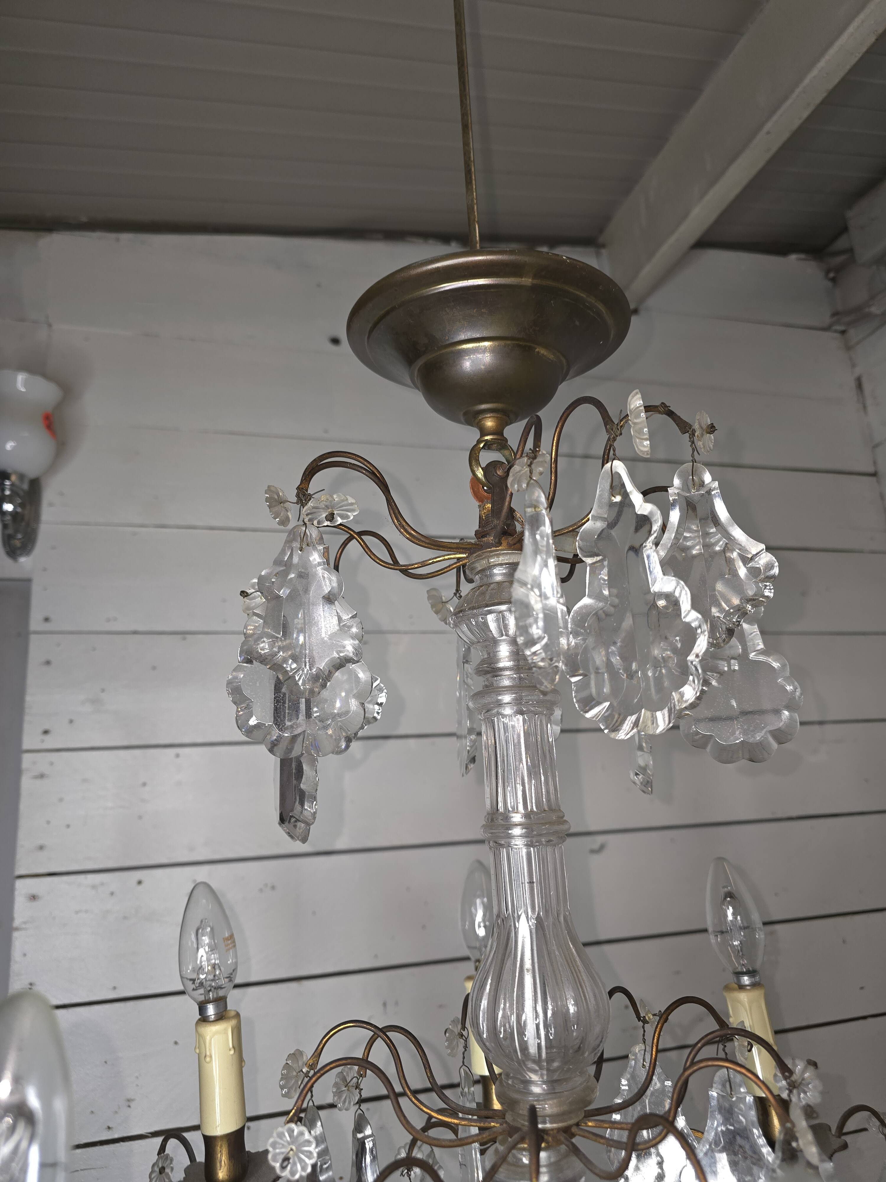 Louis XV style tassel chandelier